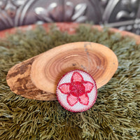 Pink Flower Hair Pin