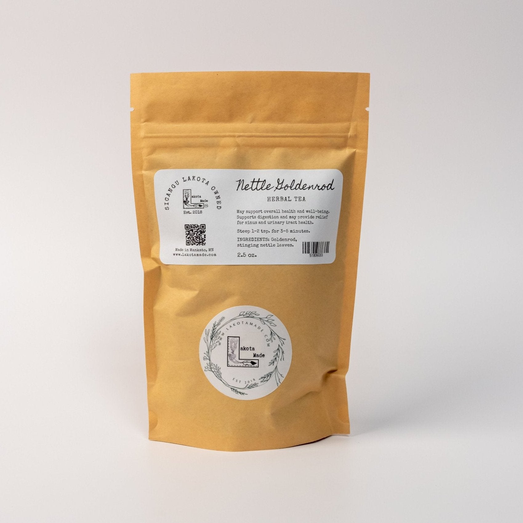 Nettle Goldenrod Herbal Tea – Lakota Made
