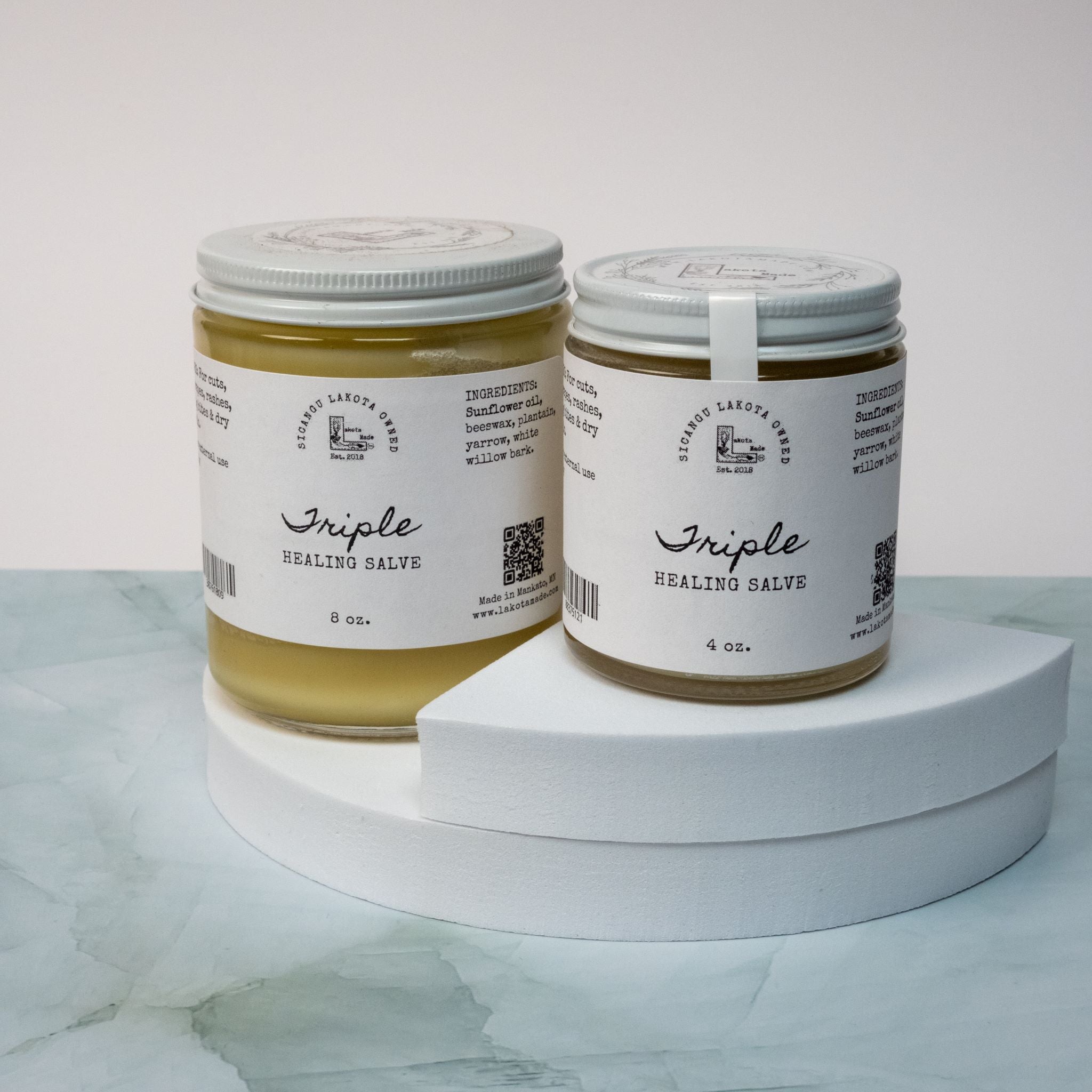 Triple Healing Salve 8 oz. | Herbal Salves | Lakota Made