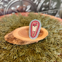 Indigenous Made Rose Beadwork Popsocket