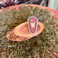 Indigenous Made Rose Beadwork Popsocket