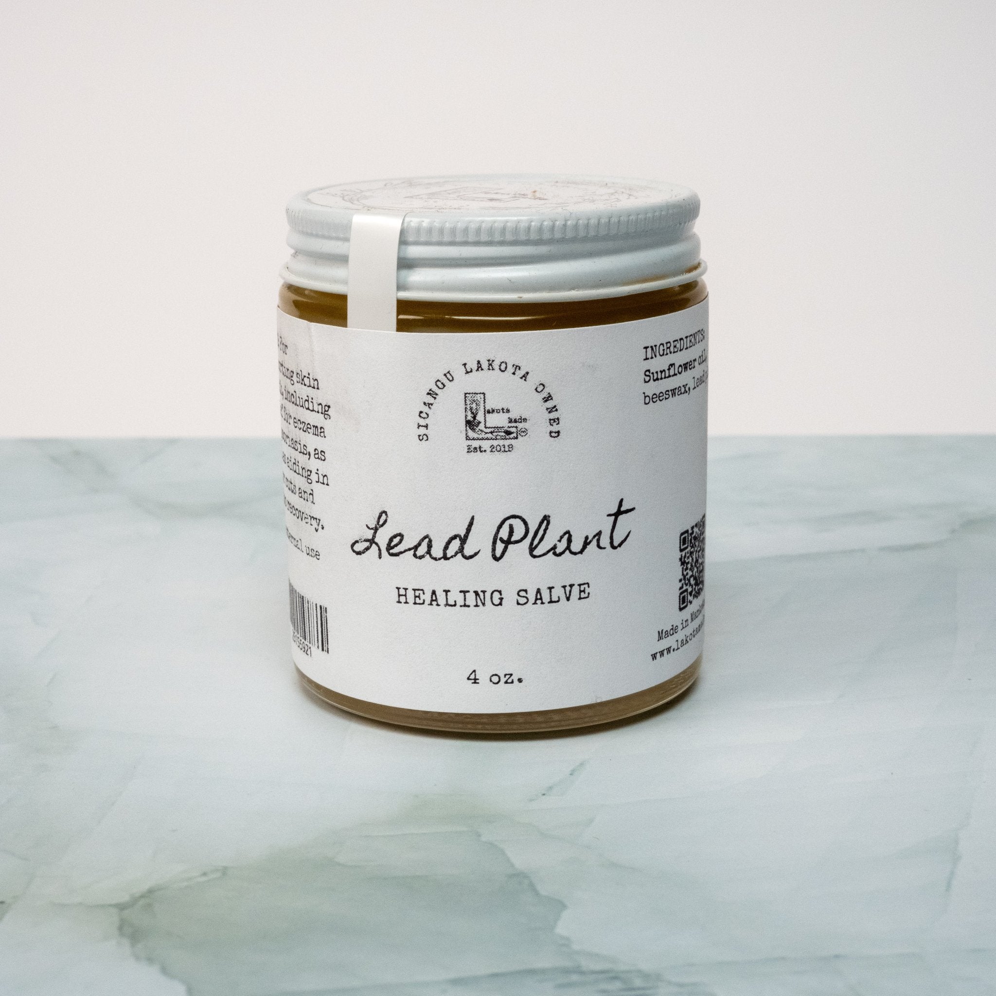 Lead Plant Salve 8 oz. | Herbal Pain Salves | Lakota Made