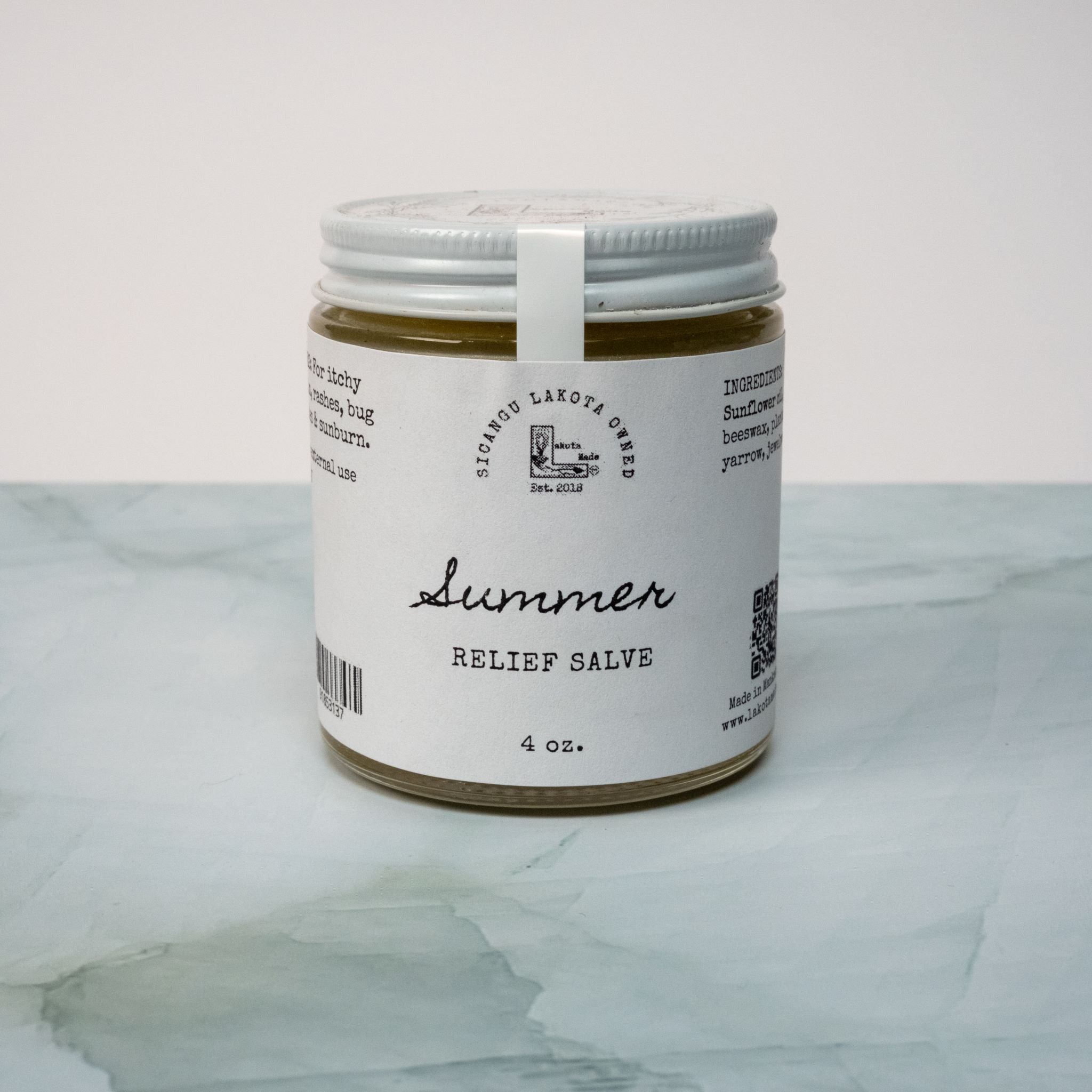 Summer Relief Salve 8 oz. | Natural Beauty & Skin Care | Lakota Made