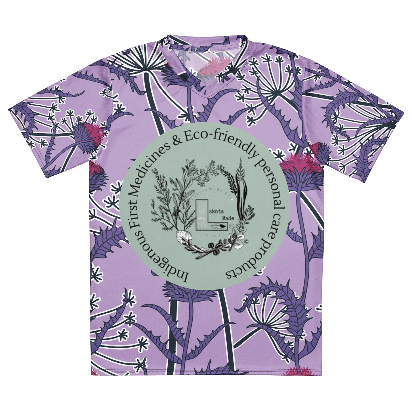 Purple Lakota Made Unisex Jersey