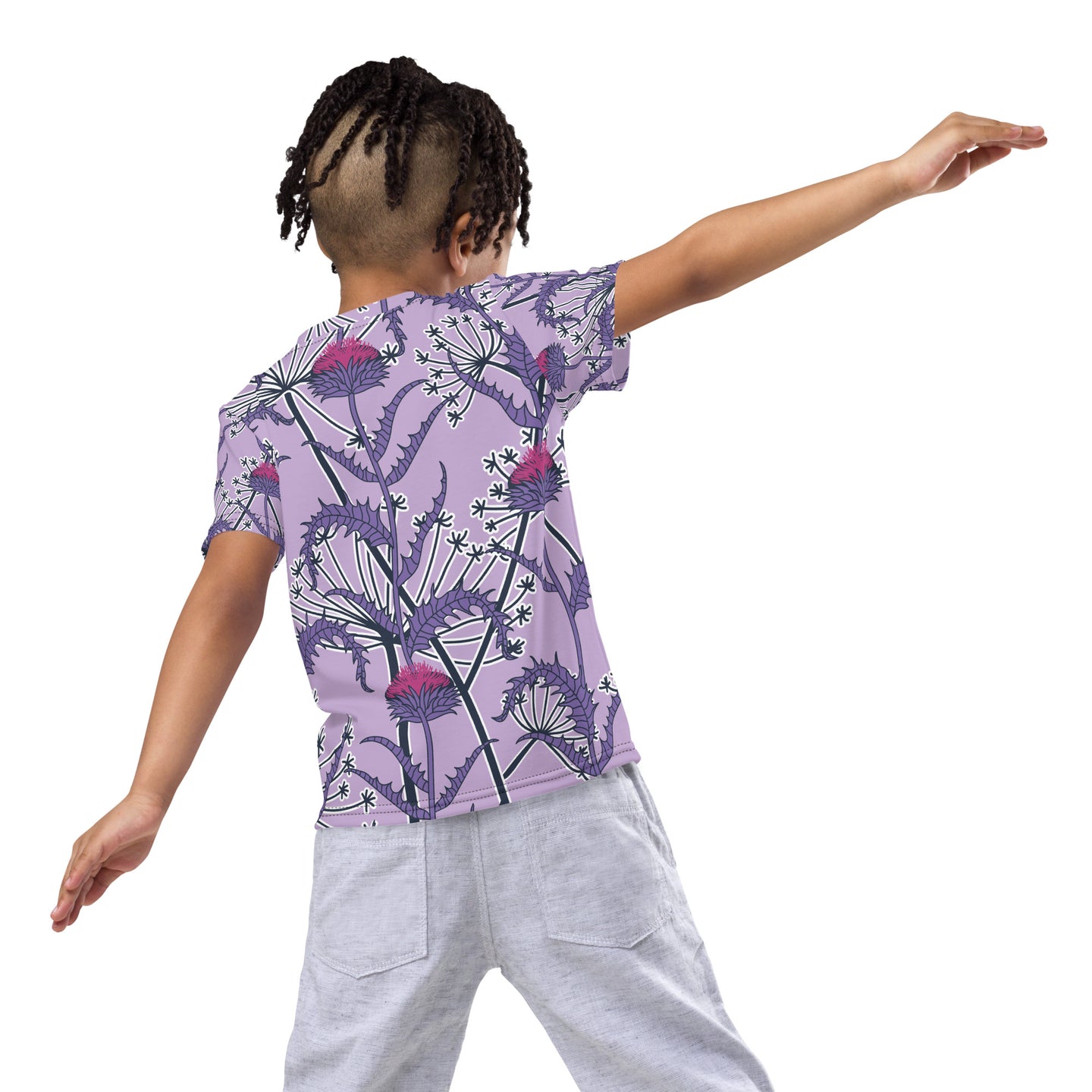 Kids Purple Thistle T-shirt