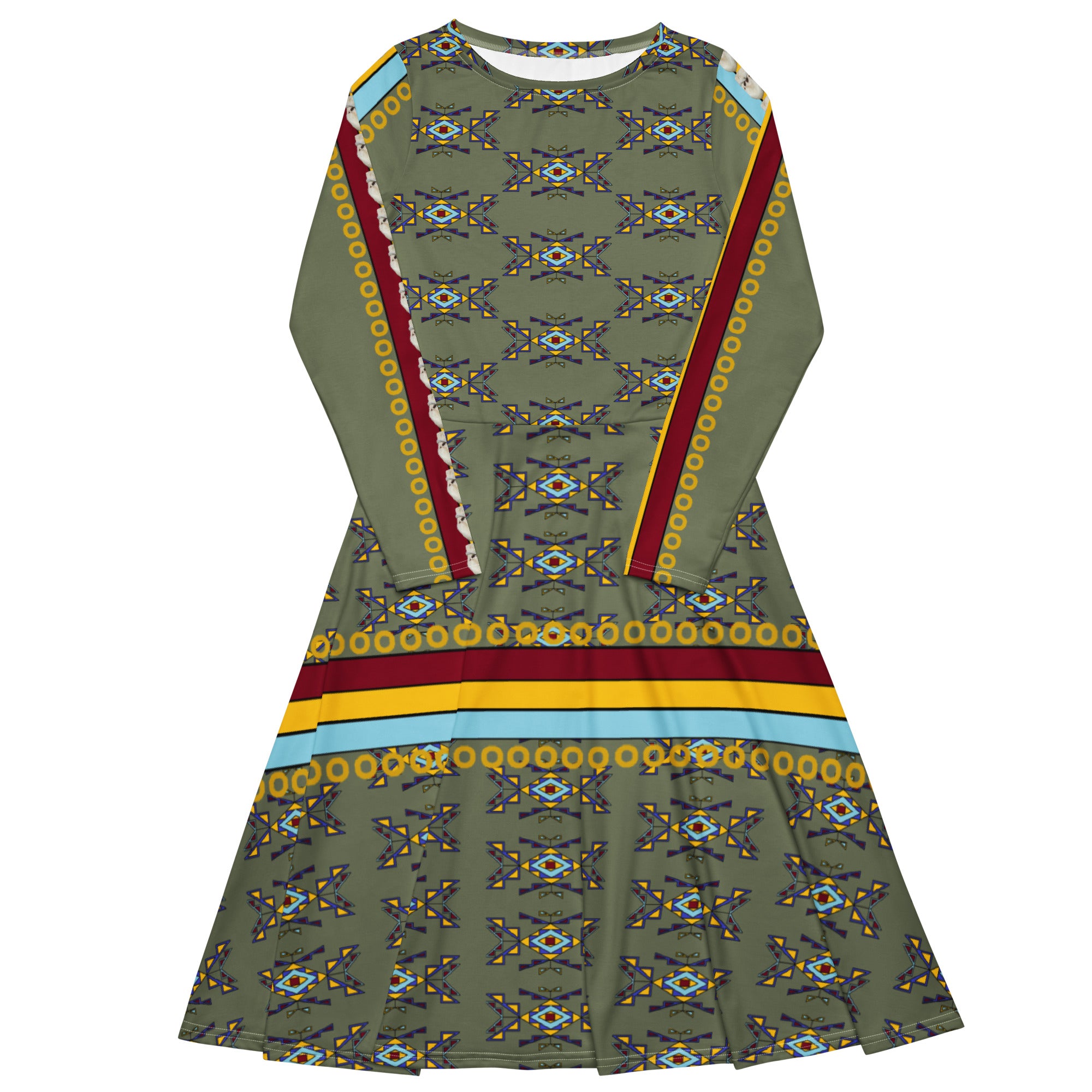 Lakota Style Geometric Dress – Lakota Made