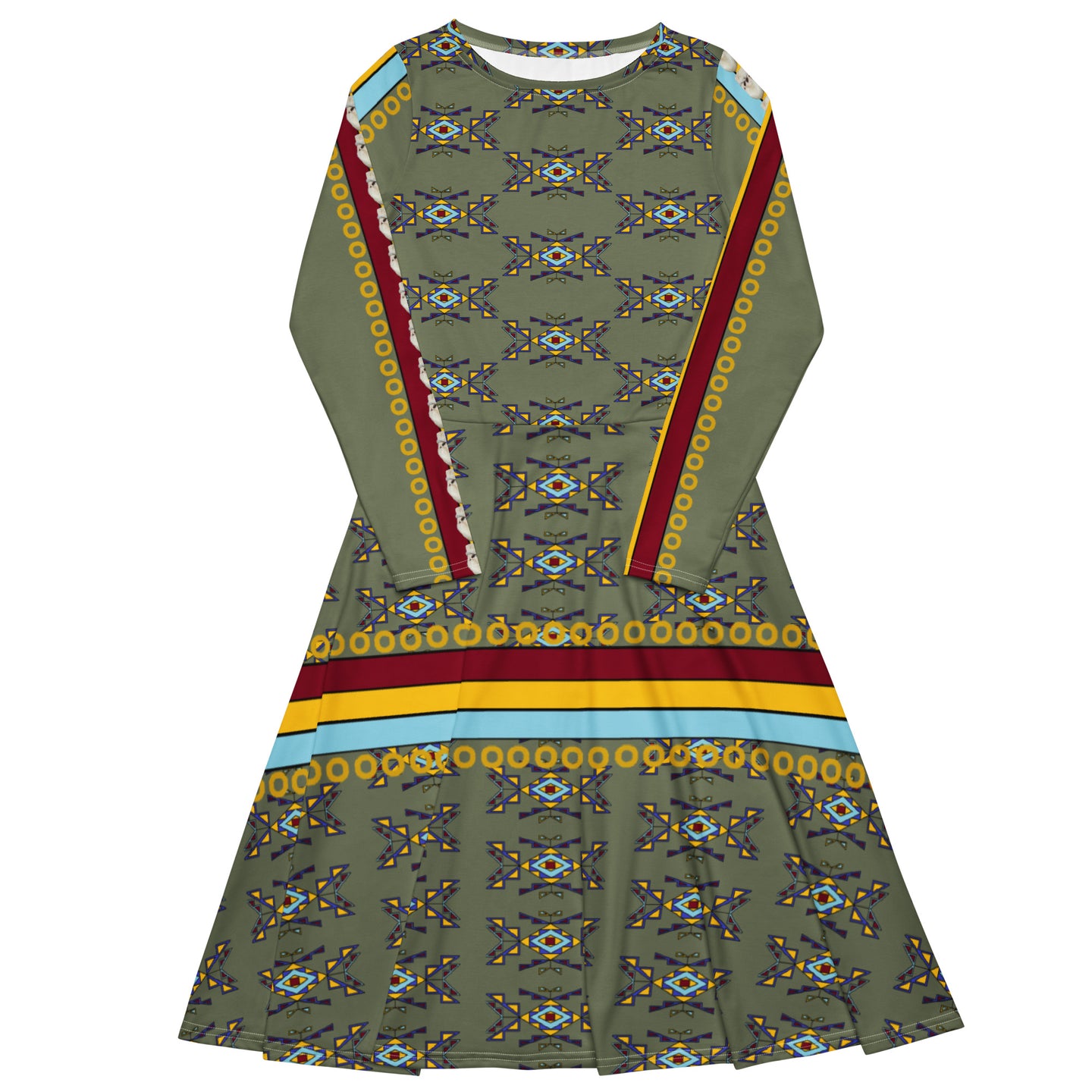 Lakota Style Geometric Dress