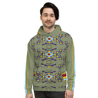 Geometric Lakota Hoodie