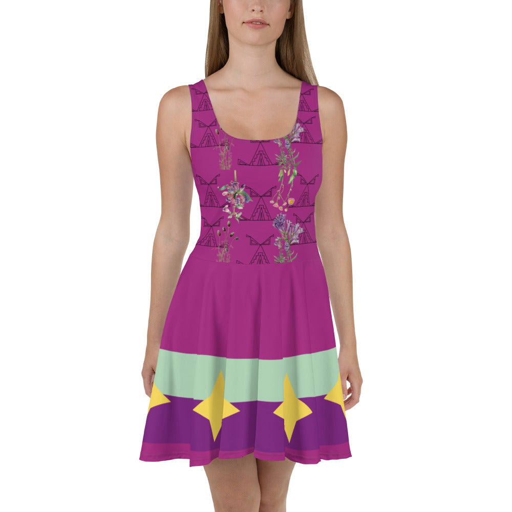 Lakota Geometric Princess Dress – Lakota Made