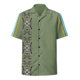 Green Unisex button shirt